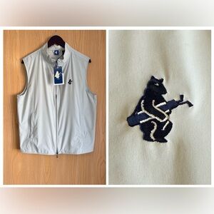 Cooperstown | Men’s M | Gray Golf Vest Chicago “Clubbies” | Cashmere Blend NWT